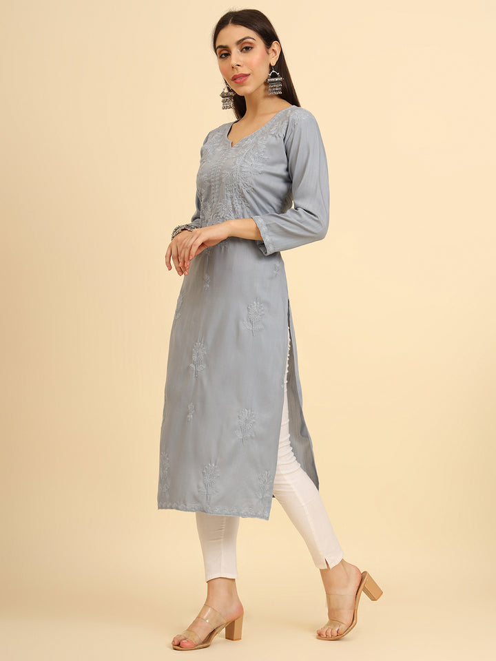 Lucknowi Chikankari Kurti | Cotton Women’s Ethnic Wear