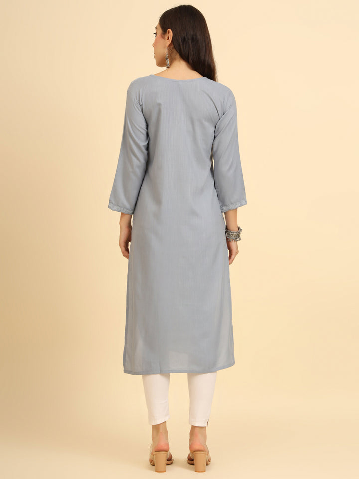 Lucknowi Chikankari Kurti | Cotton Women’s Ethnic Wear