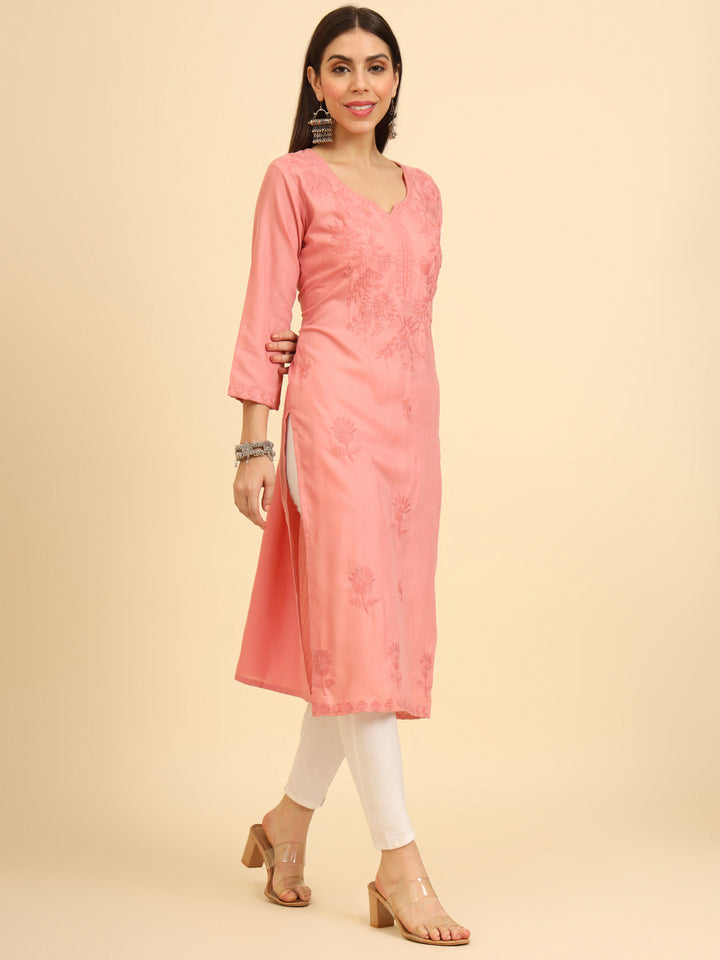 Lucknowi Chikankari Kurti | Cotton Women’s Ethnic Wear