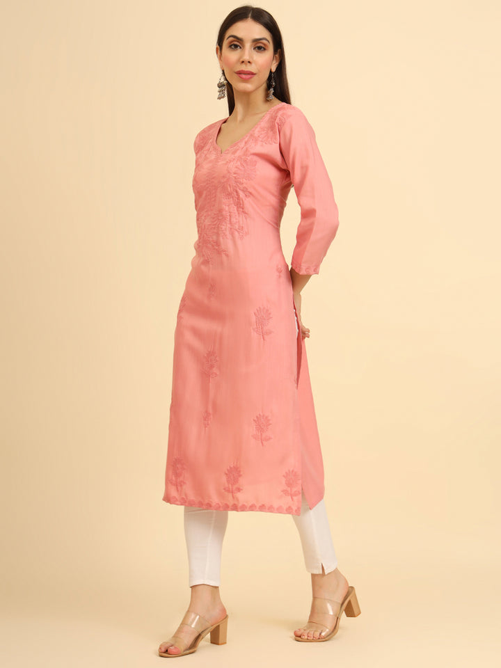 Lucknowi Chikankari Kurti | Cotton Women’s Ethnic Wear