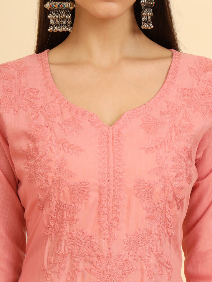 Lucknowi Chikankari Kurti | Cotton Women’s Ethnic Wear