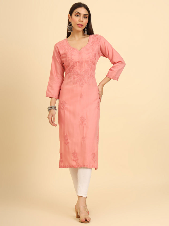 Lucknowi Chikankari Kurti | Cotton Women’s Ethnic Wear