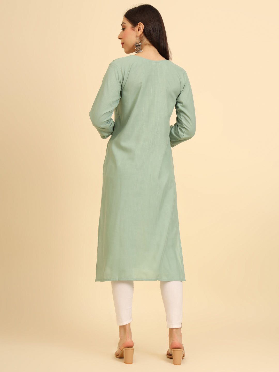 Lucknowi Chikankari Kurti | Cotton Women’s Ethnic Wear
