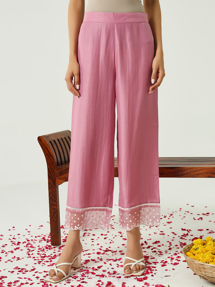 Premium Silk Blend Salwar Kameez | Elegant Embellished Detailing for Ethnic Wear