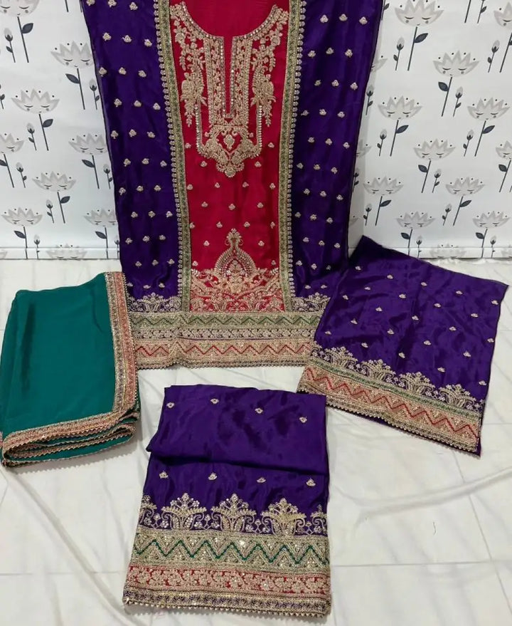Chinon Fabric Palazzo for Women | Elegant & Comfortable Ethnic Wear
