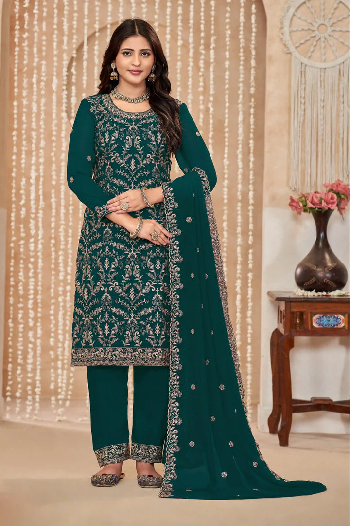 Faux Georgette Salwar Kameez for Women | Elegant & Stylish Traditional Ethnic Wear