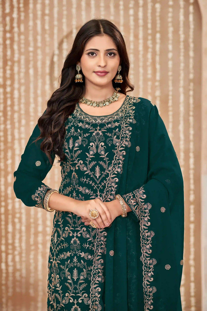 Faux Georgette Salwar Kameez for Women | Elegant & Stylish Traditional Ethnic Wear