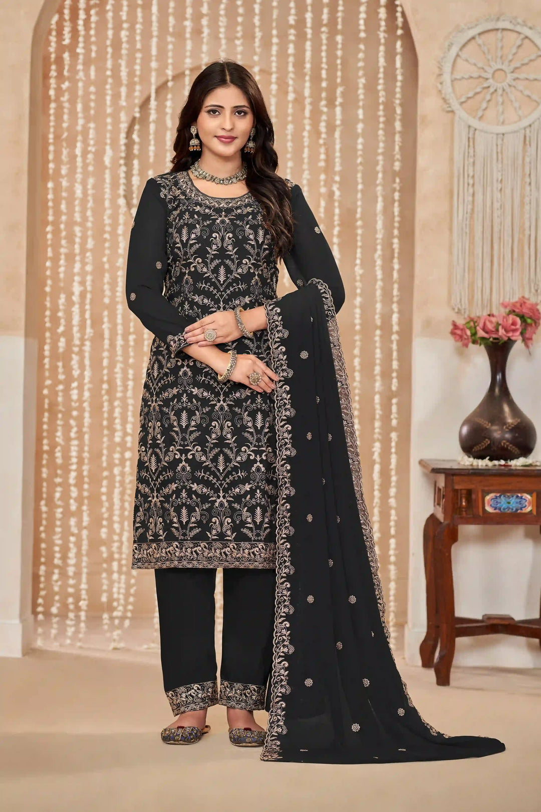 Faux Georgette Salwar Kameez for Women | Elegant & Stylish Traditional Ethnic Wear