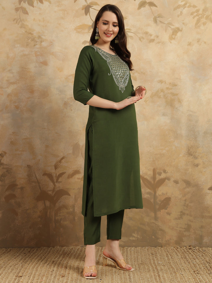 Chanderi Salwar Kameez | Elegant Embroidery for Festive & Traditional Occasions
