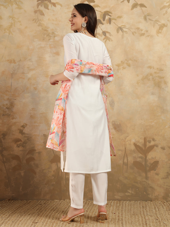 Chanderi Salwar Kameez | Elegant Embroidery for Festive & Traditional Occasions