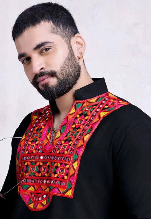 Traditional Kurta for Men | Ethnic Embroidered Kurta for Men