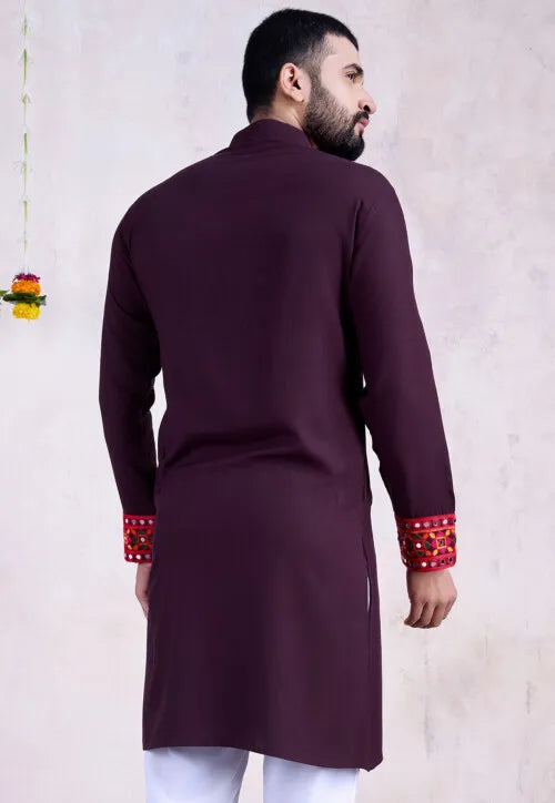 Traditional Kurta for Men | Ethnic Embroidered Kurta for Men