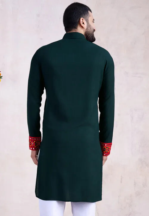 Traditional Kurta for Men | Ethnic Embroidered Kurta for Men