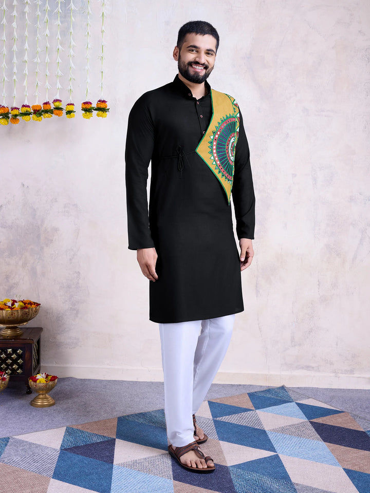 Stylish Rayon Kurta Set | Mirror Embroidery for Special Occasions