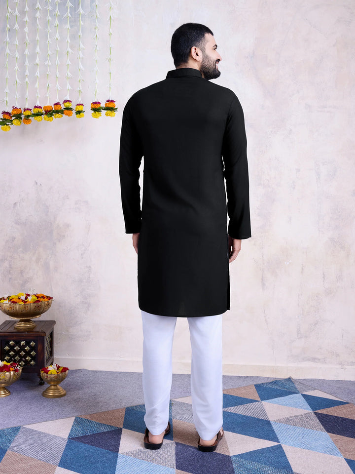 Stylish Rayon Kurta Set | Mirror Embroidery for Special Occasions