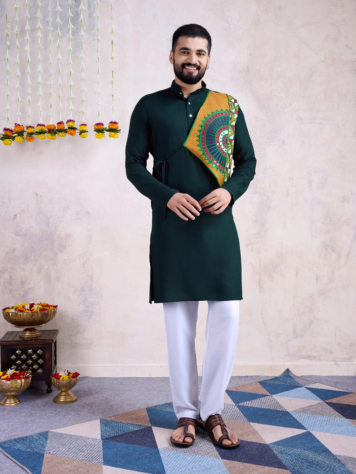 Stylish Rayon Kurta Set | Mirror Embroidery for Special Occasions