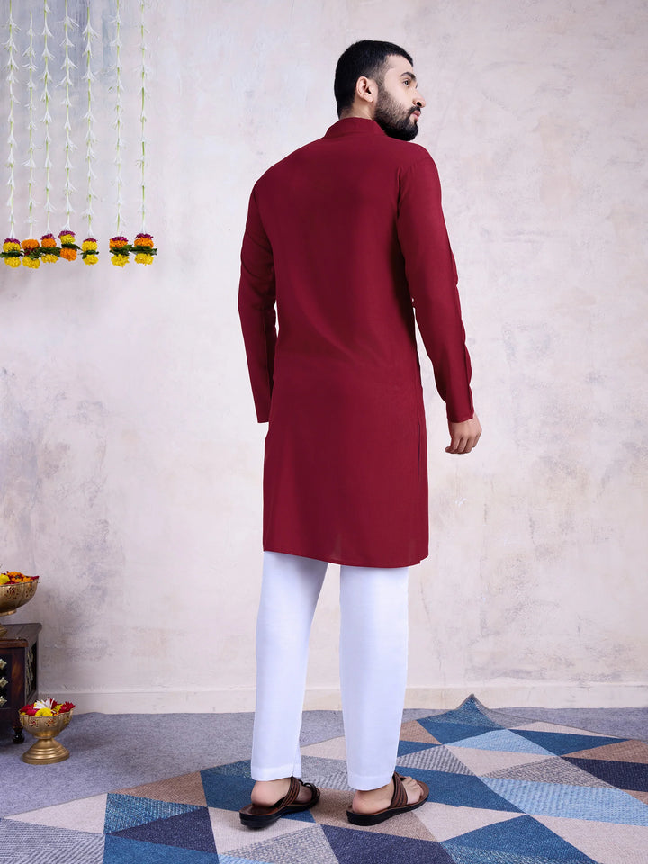 Stylish Rayon Kurta Set | Mirror Embroidery for Special Occasions