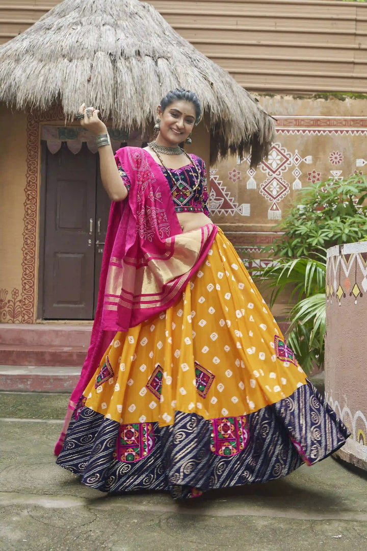 Designer Mirror-Work Lehengas | Viscose-Rayon & Muslin for Weddings