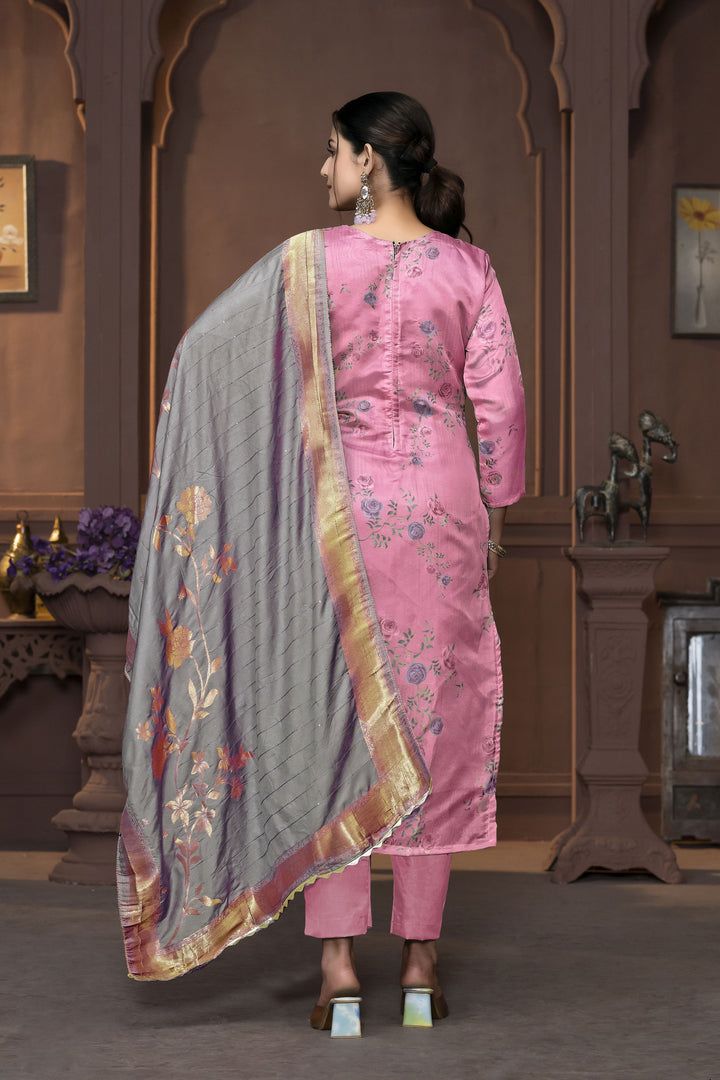 Banarasi Organza Salwar Kameez | Elegant Embroidery for Special Occasions