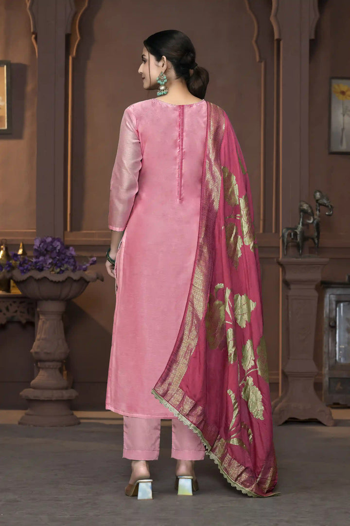 Dull Santoon Salwar Kameez | Elegant Embroidery with Stylish Dupatta