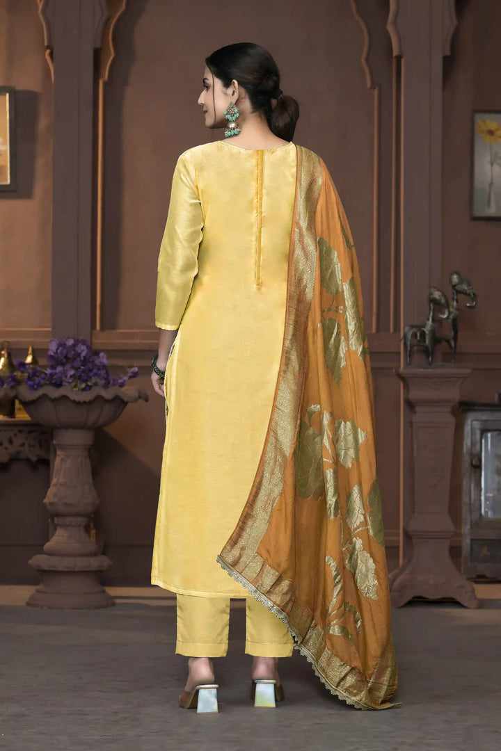 Dull Santoon Salwar Kameez | Elegant Embroidery with Stylish Dupatta
