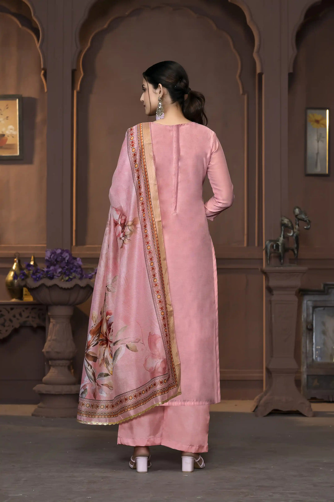 Dull Santoon Salwar Kameez | Elegant Embroidered Ethnic Wear for Weddings