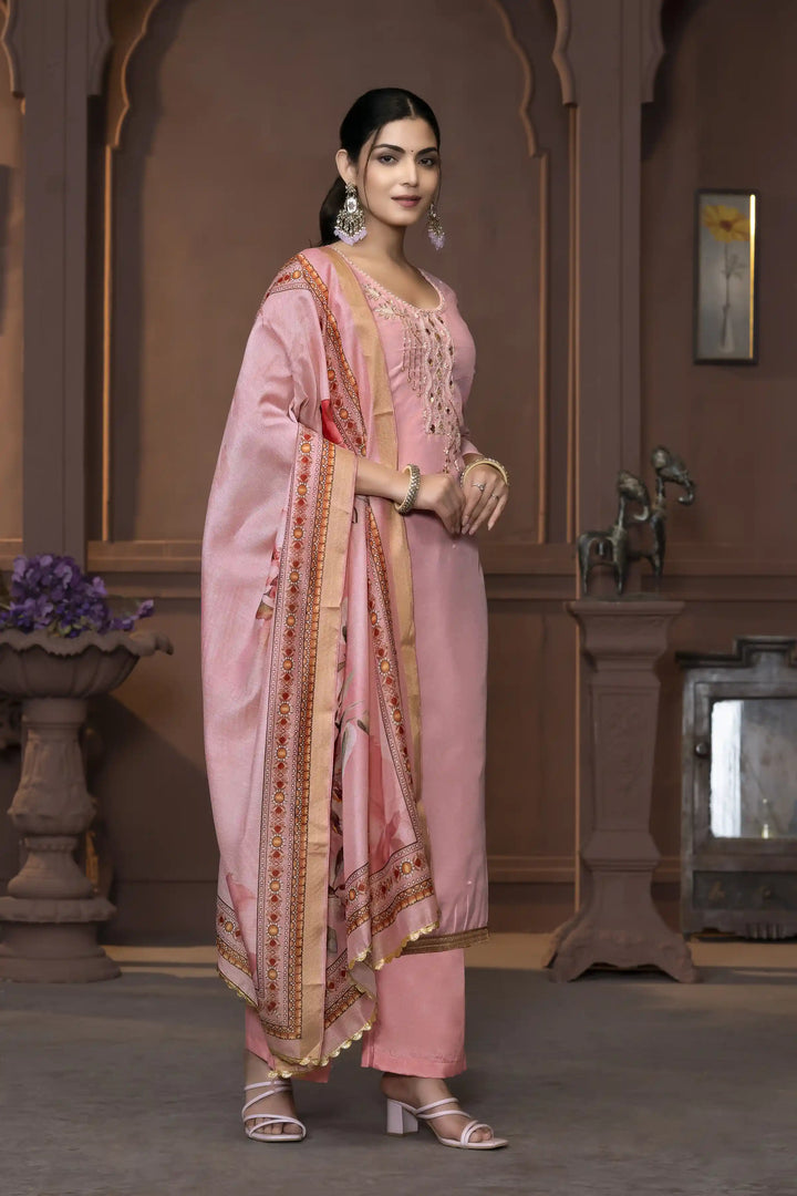 Dull Santoon Salwar Kameez | Elegant Embroidered Ethnic Wear for Weddings