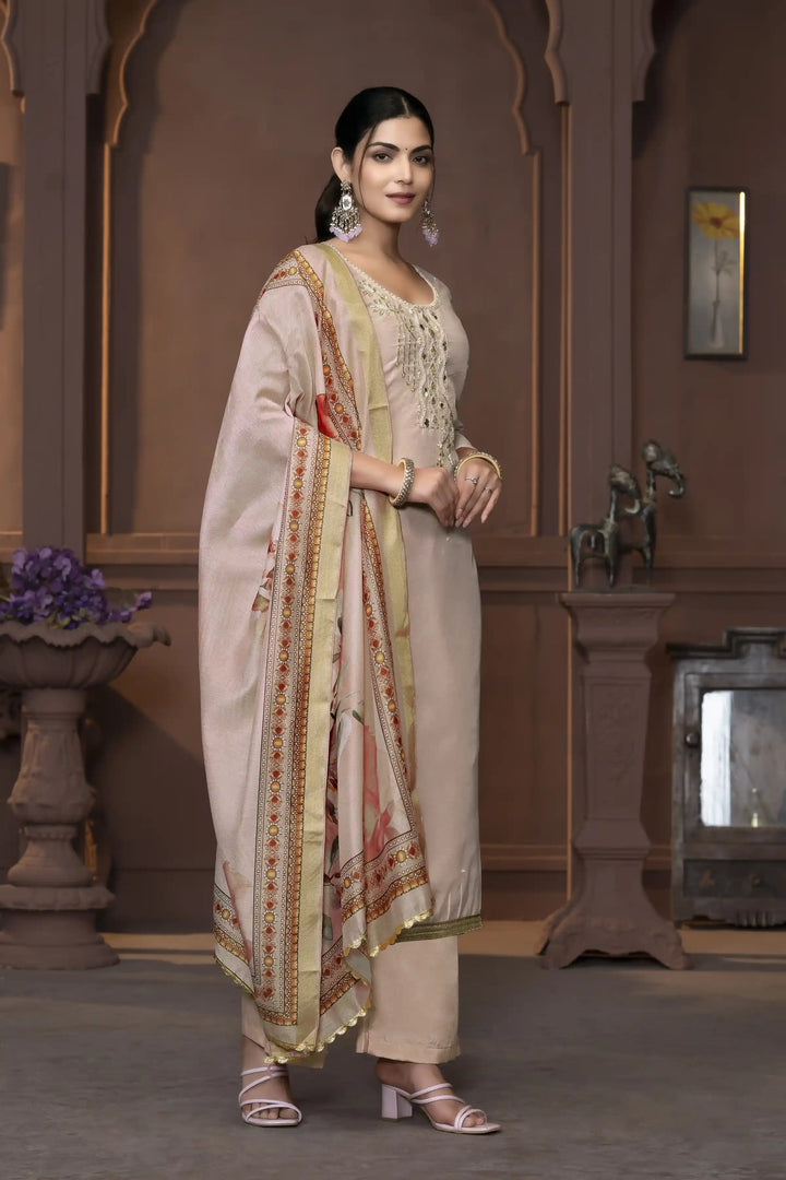 Dull Santoon Salwar Kameez | Elegant Embroidered Ethnic Wear for Weddings