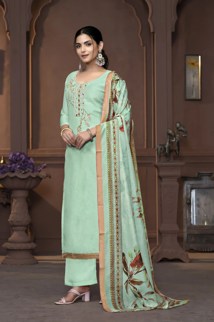 Dull Santoon Salwar Kameez | Elegant Embroidered Ethnic Wear for Weddings