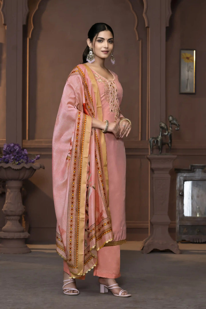 Dull Santoon Salwar Kameez | Elegant Embroidered Ethnic Wear for Weddings
