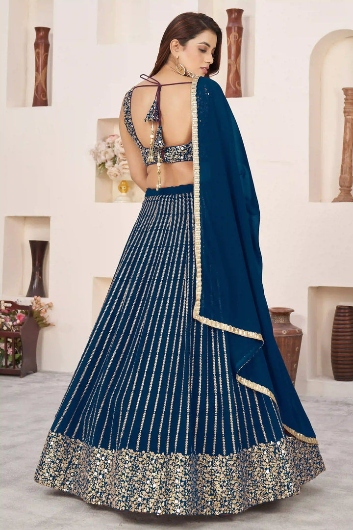 Gorgeous Georgette Lehenga with Dupatta | Perfect for Weddings and Celebrations