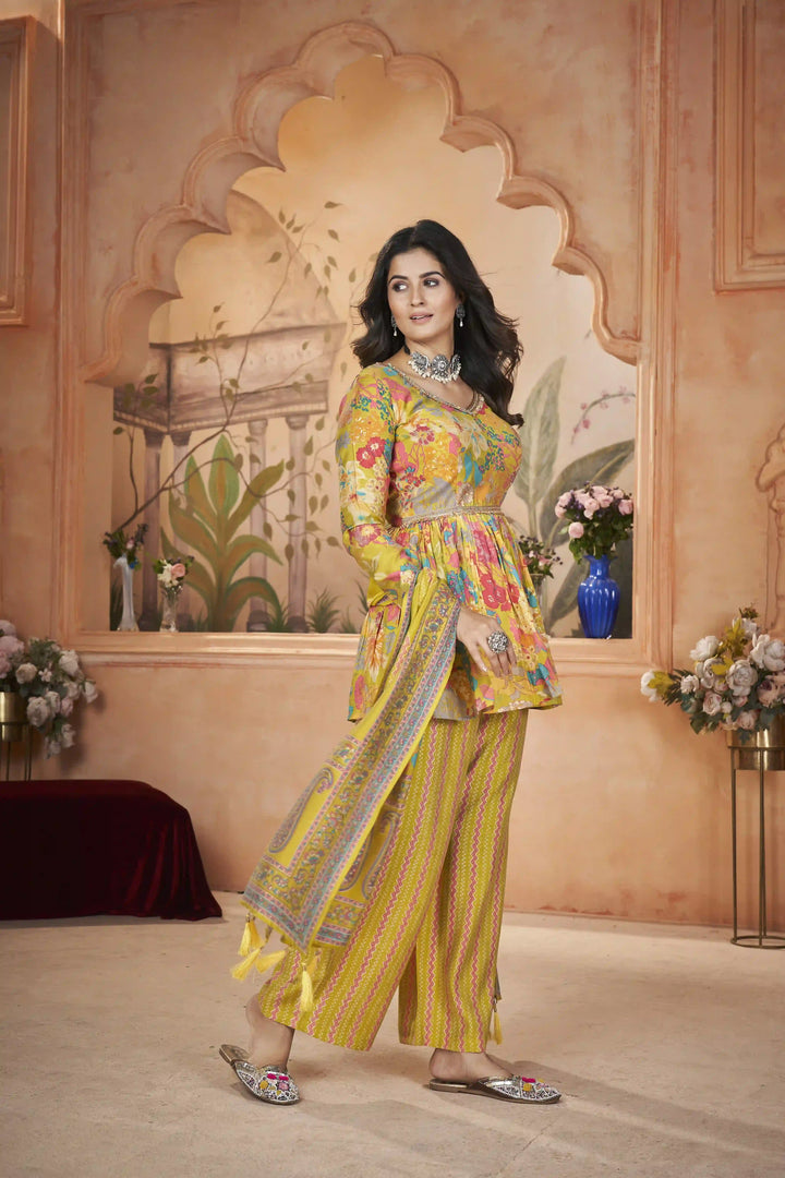 Luxurious Silk Salwar Kameez with Intricate Embroidery | Elegant Ethnic Wear for Women
