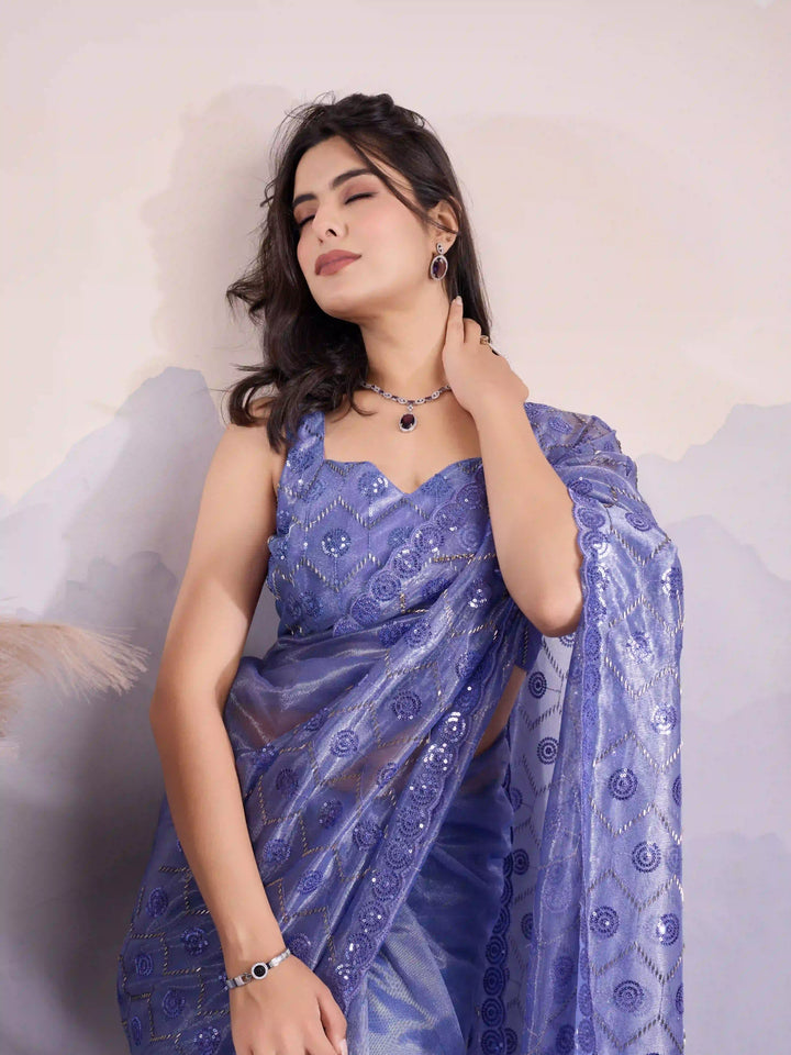 Stunning Twill Net Saree with | Unmatched Beauty for Grand Occasions
