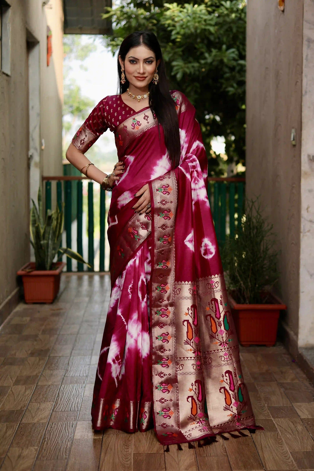 Paithani Silk Saree | Ideal for Weddings and Festive Wear with Premium Work