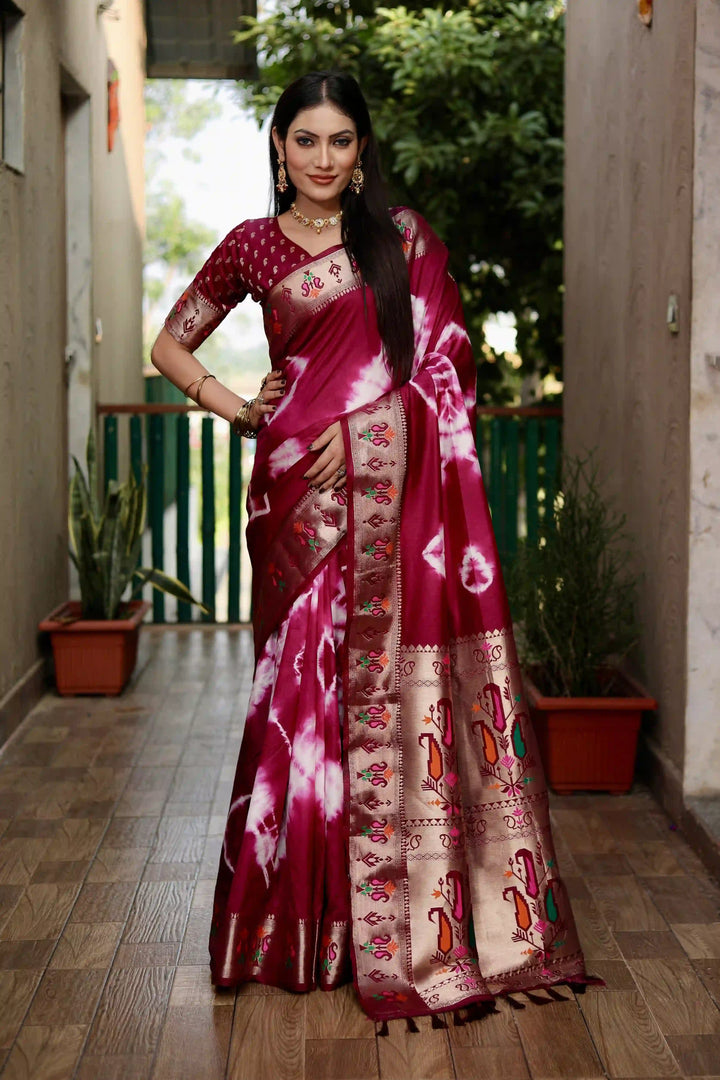 Paithani Silk Saree | Ideal for Weddings and Festive Wear with Premium Work