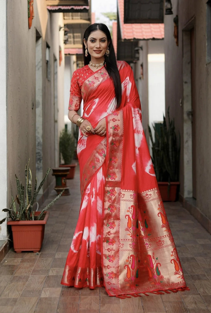 Paithani Silk Saree | Ideal for Weddings and Festive Wear with Premium Work