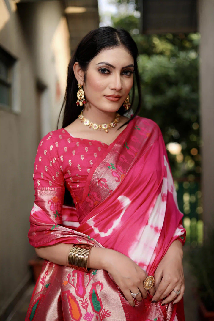 Paithani Silk Saree | Ideal for Weddings and Festive Wear with Premium Work