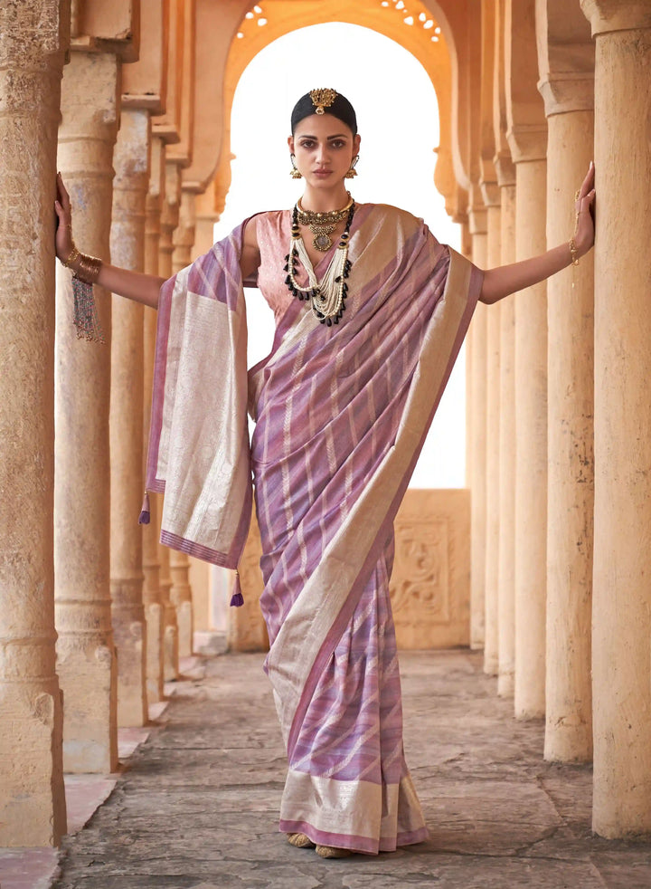 Stunning Viscose Silk Saree | The Perfect Ethnic Statement Piece