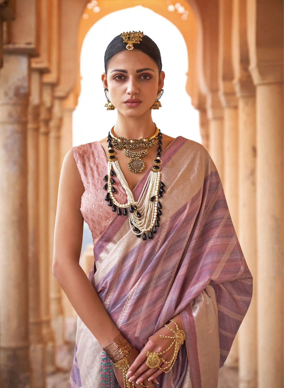 Stunning Viscose Silk Saree | The Perfect Ethnic Statement Piece