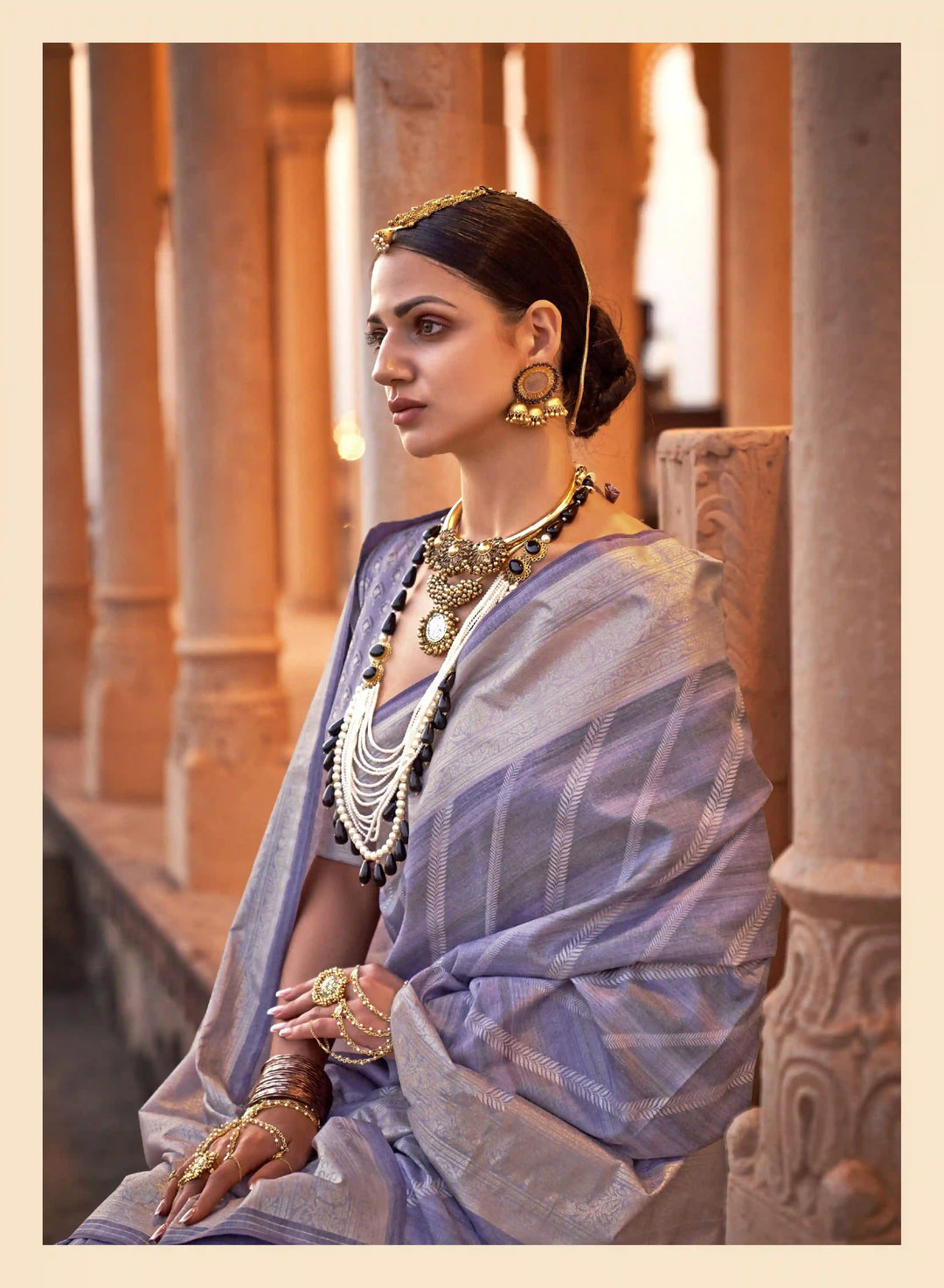 Stunning Viscose Silk Saree | The Perfect Ethnic Statement Piece