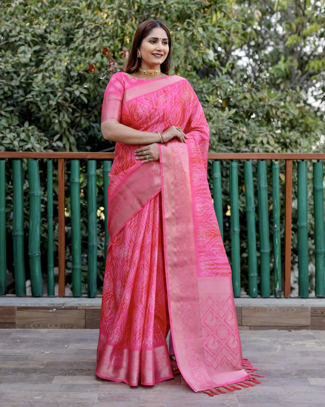 Designer Dola Silk Saree | Beautified with Wevon Pallu Border Designer, Digital Printed Work