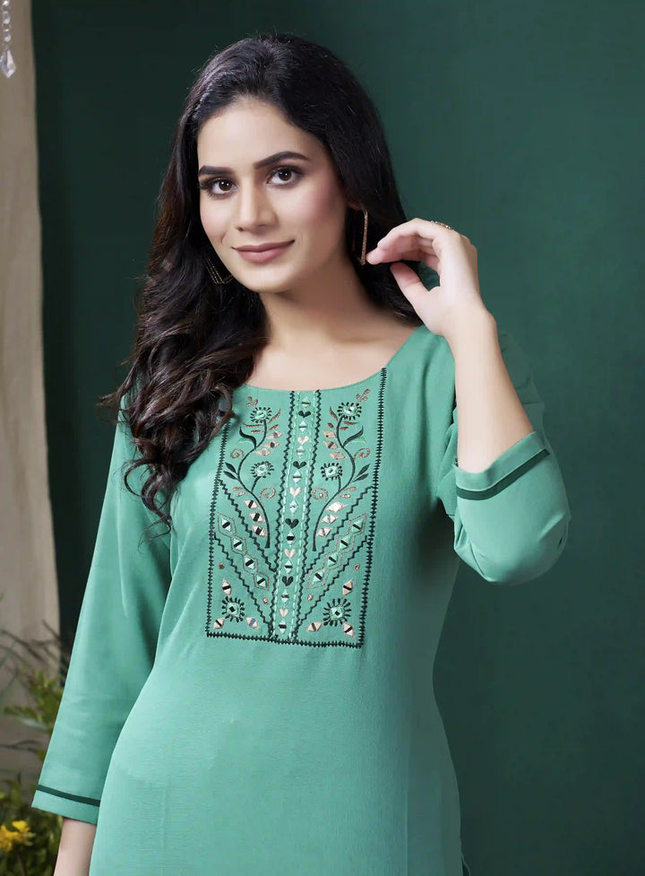 Beautiful Indian Kurti Set | Women’s Kurta Pant Set  Comfortable & Elegant
