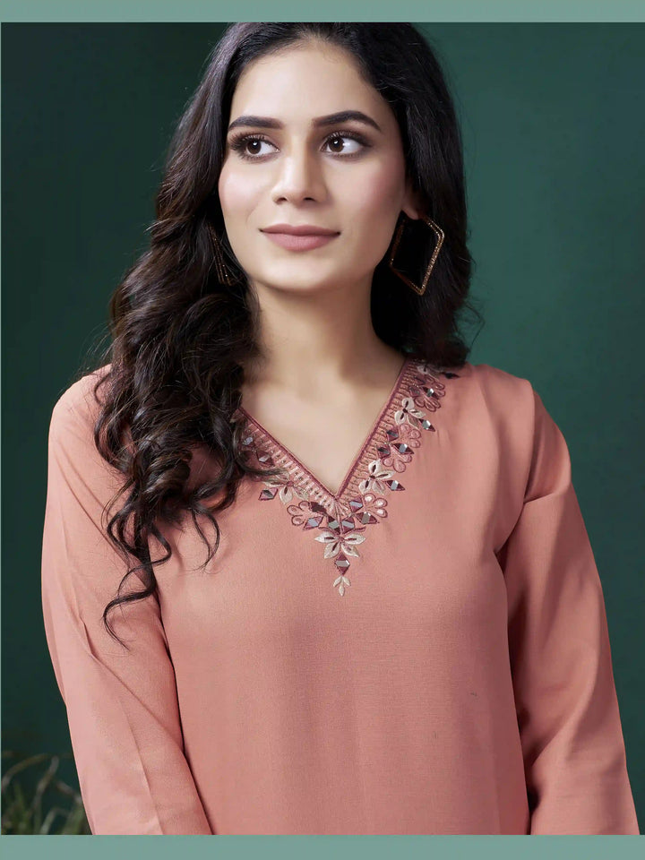 Kurti Set for Women | Maaza Cotton & Rayon Kurta Pant | Casual Wear