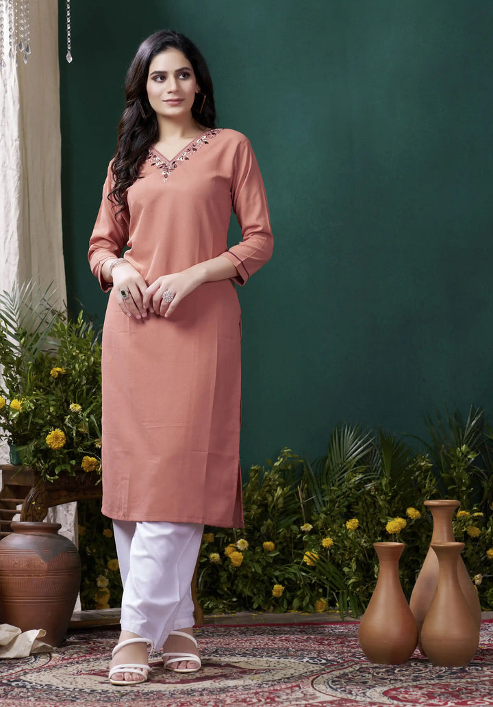 Kurti Set for Women | Maaza Cotton & Rayon Kurta Pant | Casual Wear