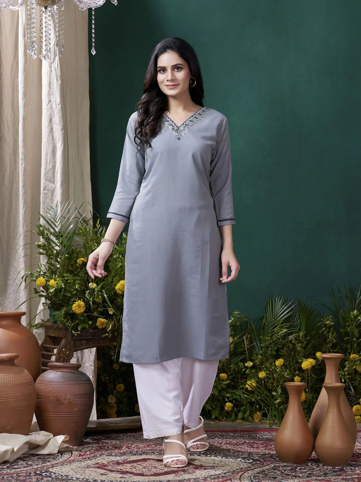 Kurti Set for Women | Maaza Cotton & Rayon Kurta Pant | Casual Wear