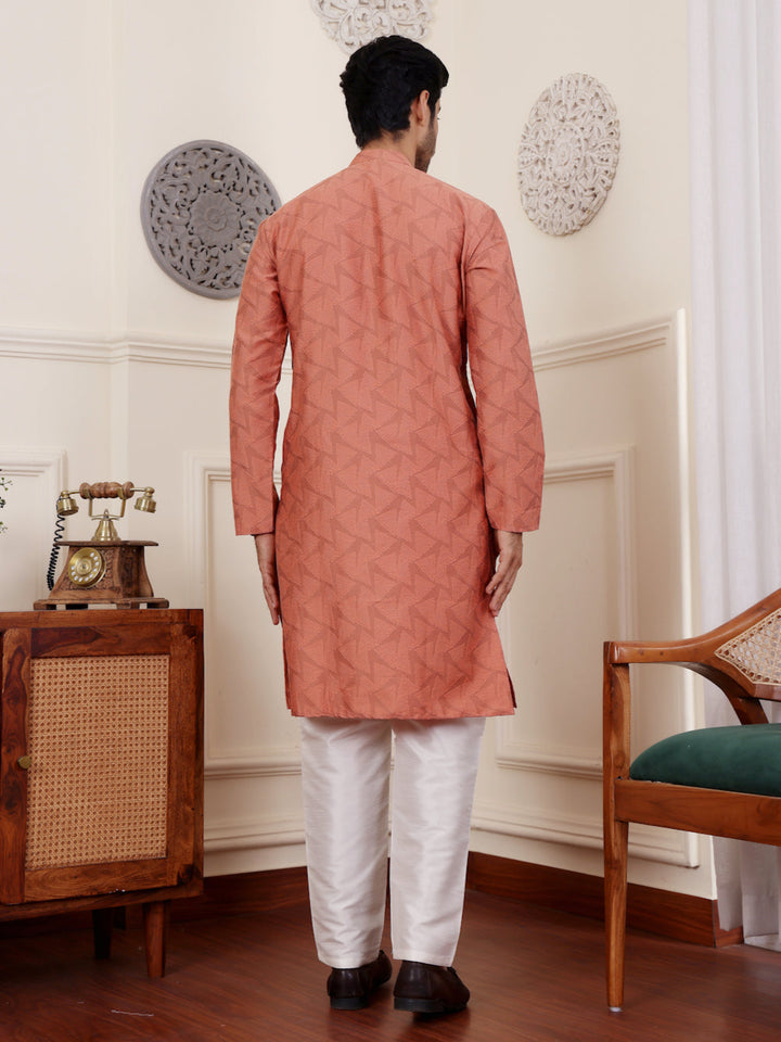 Designer Kurta Pajama for Men | Festive Wear | Viscose Art Silk