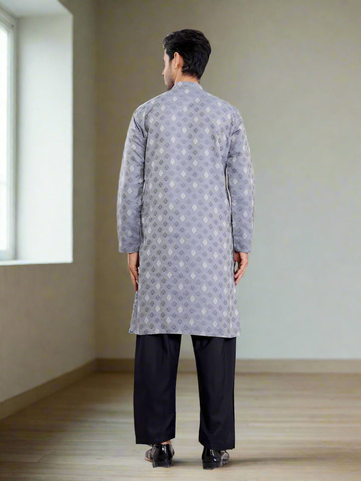 Designer Kurta for Festive Wear | Viscose with Wevon Jacquard Work
