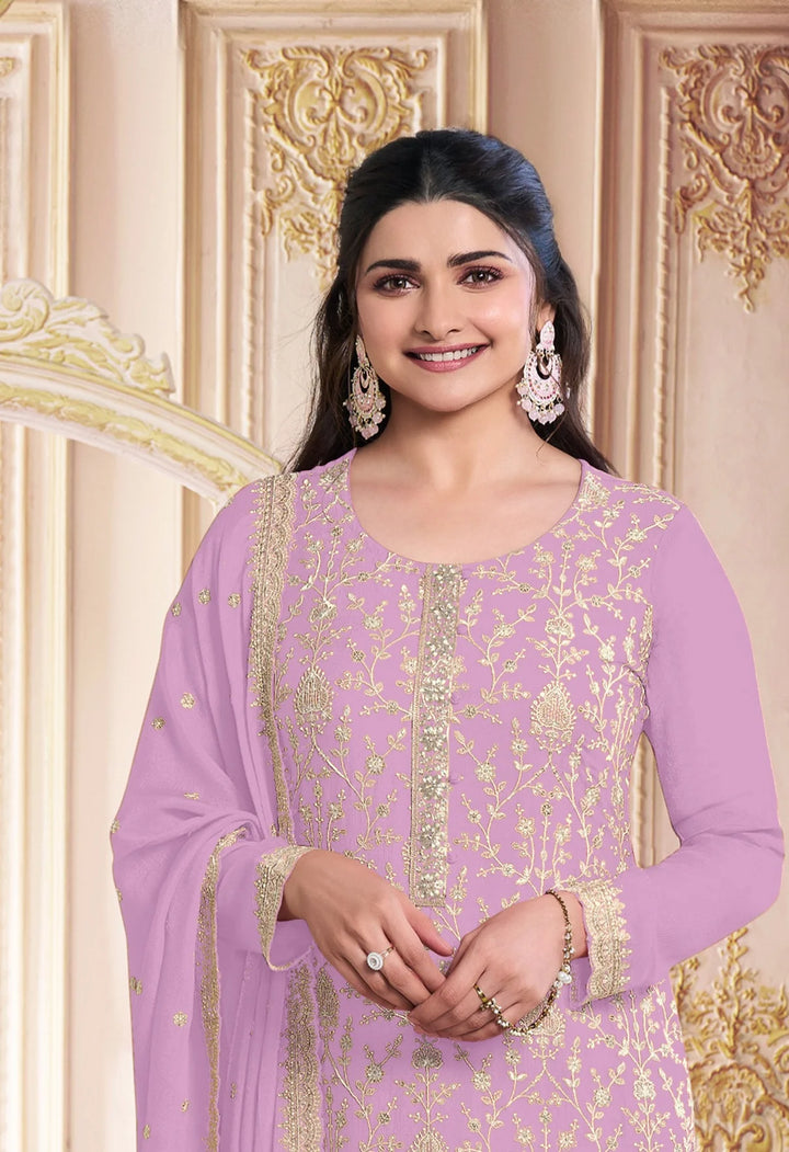 Chic Georgette and Santoon Combination | Highlighting a Stunning Georgette Dupatta