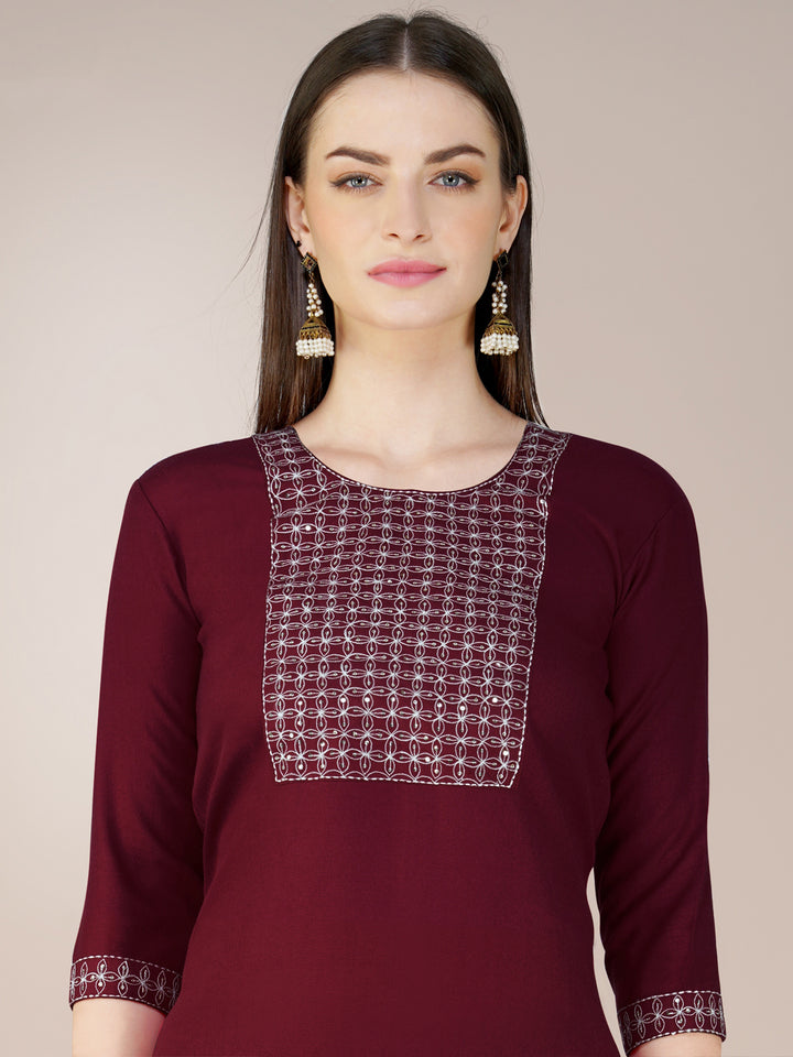 Chic Cotton Blend Combination | Accentuated by a Silk Blend Dupatta