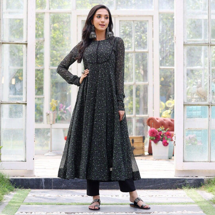 Beautiful Floral Printed Kurti | Indian Ethnic Wear for Women